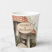 FAIRYCORE Mushrooms Goblincore Custom Party Papieren Bekers (Voorkant)