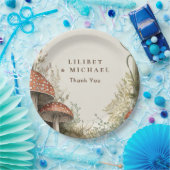 FAIRYCORE Mushrooms Goblincore Custom Party Papieren Bordje (Feest)