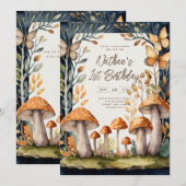 FAIRYCORE NATUUR BABYSYMPHONIE 1E VERJAARDAG ELKE  KAART (Voorkant / Achterkant)