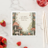 FAIRYCORE Paddenstoelen Goblincore Aangepast Feest Servet (Insitu)