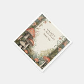 FAIRYCORE Paddenstoelen Goblincore Aangepast Feest Servet (Hoek)