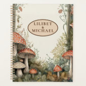 FAIRYCORE Paddenstoelen Goblincore Aangepaste Cade Planner (Voorkant)