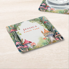 FAIRYCORE Prinses Sprookje Kasteel Koninkrijk Cust Kartonnen Onderzetters