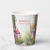 FAIRYCORE Prinses Sprookje Kasteel Koninkrijk Cust Papieren Bekers (Voorkant)