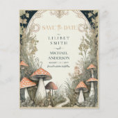 Fairycore Save the Date Goblincore Mushrooms (Voorkant)