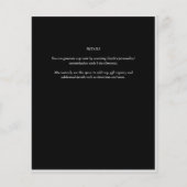 Fairycore Save the Date Goblincore Paddenstoelen (Achterkant)