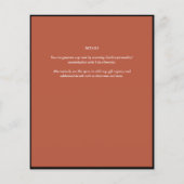 Fairycore Save the Date Goblincore Paddenstoelen (Achterkant)