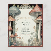 Fairycore Save the Date Terracotta Bosland (Voorkant)