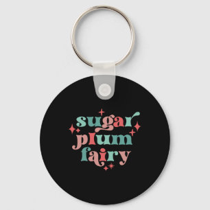 Fairycore Suikerpruimfee Tygraphy Kunst T-shirt  Sleutelhanger