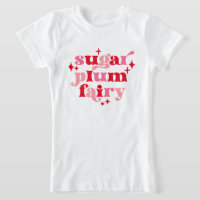 Fairycore Tekst Art Sugar Plum Fairy Meisjes