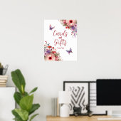 Fairycore Verjaardagsfeestje Kaarten en cadeaubord Poster (Thuiskantoor)