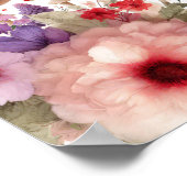 Fairycore Verjaardagsfeestje Kaarten en cadeaubord Poster (Hoek)