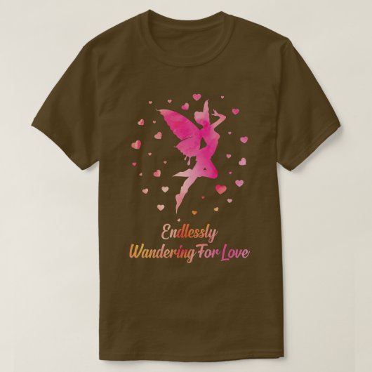 FairycoreEindloos rondzwerven voor LoveFairiesFair T-shirt (Design voorkant)