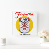 Fairyland Amusement Park, Lyon, IL (1938-1977) Vierkante Klok (Huis)