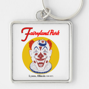 Fairyland Amusement Park, Lyon, Illinois, Chicago Sleutelhanger
