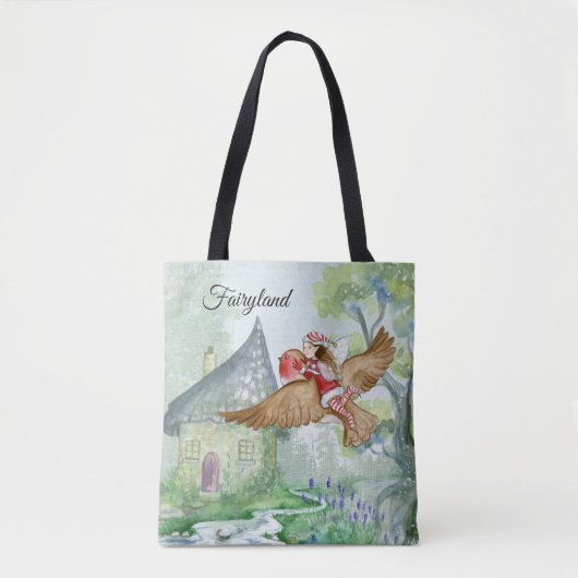 Fairyland Canvas tas (Voorkant)