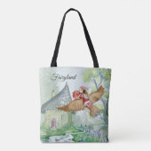 Fairyland Canvas tas (Achterkant)
