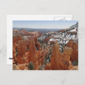 Fairyland Canyon in Bryce Canyon National Park Briefkaart (Voorkant / Achterkant)