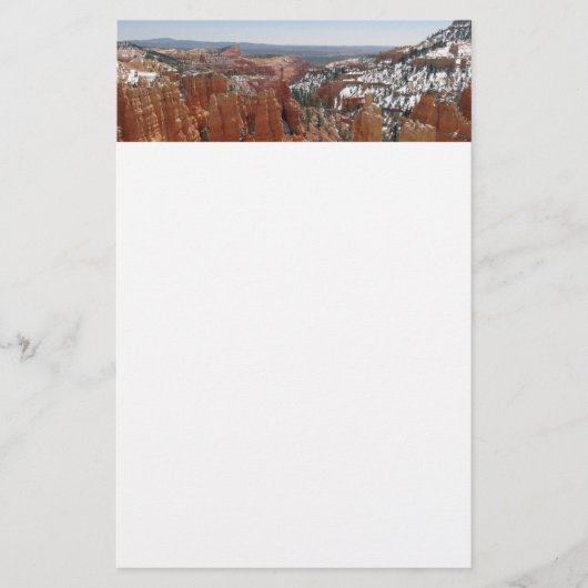 Fairyland Canyon in Bryce Canyon National Park Briefpapier (Voorkant)