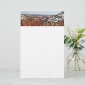 Fairyland Canyon in Bryce Canyon National Park Briefpapier (Staand voorkant)