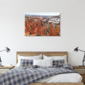 Fairyland Canyon in Bryce Canyon National Park Canvas Afdruk (Insitu (Slaapkamer))