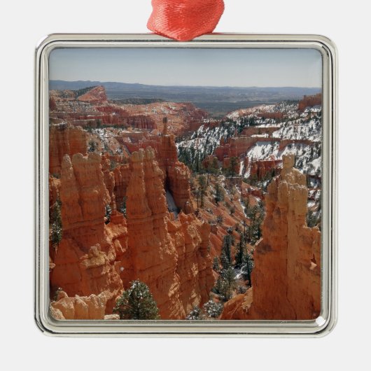 Fairyland Canyon in Bryce Canyon National Park Metalen Ornament (Voorkant)