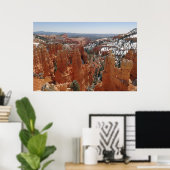 Fairyland Canyon in Bryce Canyon National Park Poster (Thuiskantoor)