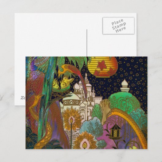 Fairyland  Design Briefkaart (Voorkant / Achterkant)