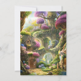 Fairyland Forest Graphic Bedankkaart