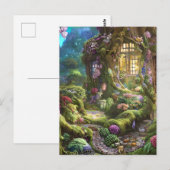 Fairyland Forest Graphic Briefkaart (Voorkant / Achterkant)
