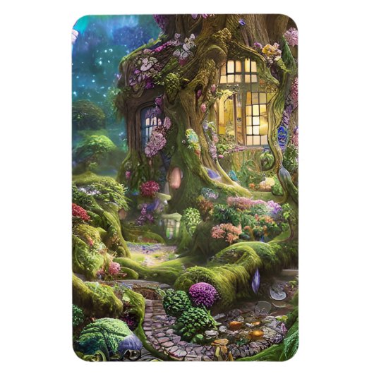 Fairyland Forest Graphic Magneet (Verticaal)