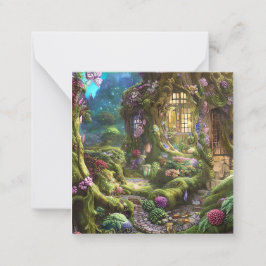 Fairyland Forest Graphic Notitiekaartje
