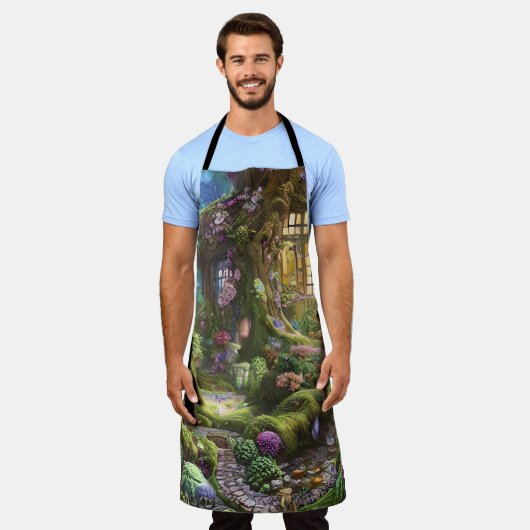 Fairyland Forest Graphic Schort (Gedragen)