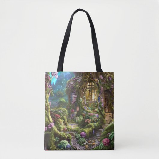 Fairyland Forest Graphic Tote Bag (Voorkant)