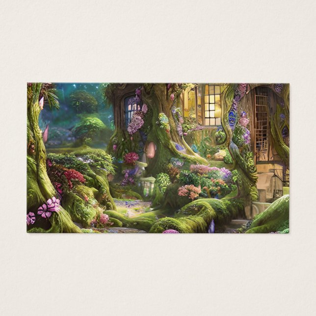 Fairyland Forest Graphic Visitekaartje (Voorkant)