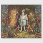 FAIRYLAND - Kleine prins onder de houtfeeën Cadeaupapier (Vlak)