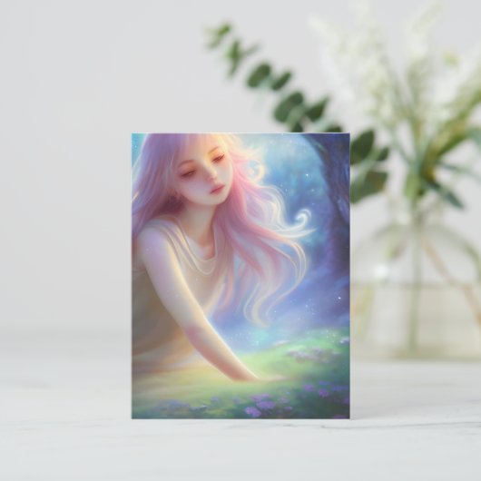 Fairyland Magic Graphic Briefkaart (Staand voorkant)