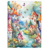 Fairyland magisch kasteel klembord (Achterkant)