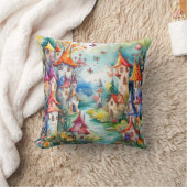 Fairyland magisch kasteel kussen (Deken)