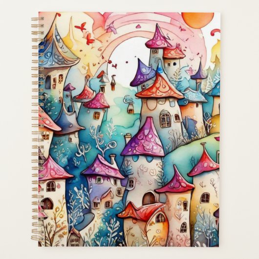 Fairyland magisch kasteel planner (Voorkant)