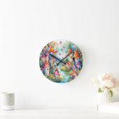 Fairyland magisch kasteel ronde klok (Huis)