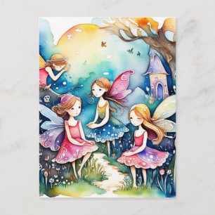 Fairyland magische feeën briefkaart