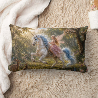 Fairy's Enchanted Unicorn Ride Kussen