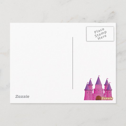 Fairytail Castle Briefkaart (Achterkant)