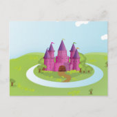 Fairytail Castle Briefkaart (Voorkant)