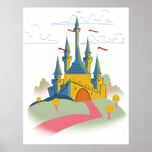 Fairytail Castle Poster (Voorkant)