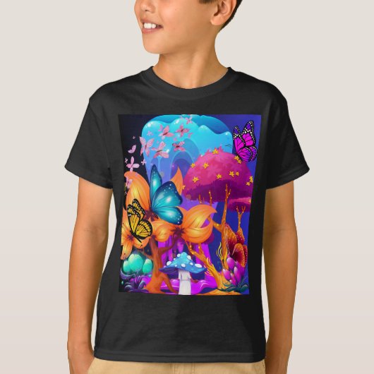 Fairytail forest t-shirt (Voorkant)