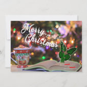 Fairytail Story Book Photo-kerstkaart Kaart (Achterkant)