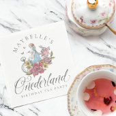 Fairytale Alice in ONEderland Birthday Tea Party Servet