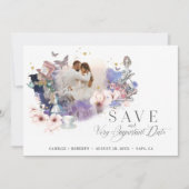 Fairytale Alice in Wonderland Belangrijke Datum Fo Save The Date (Voorkant)